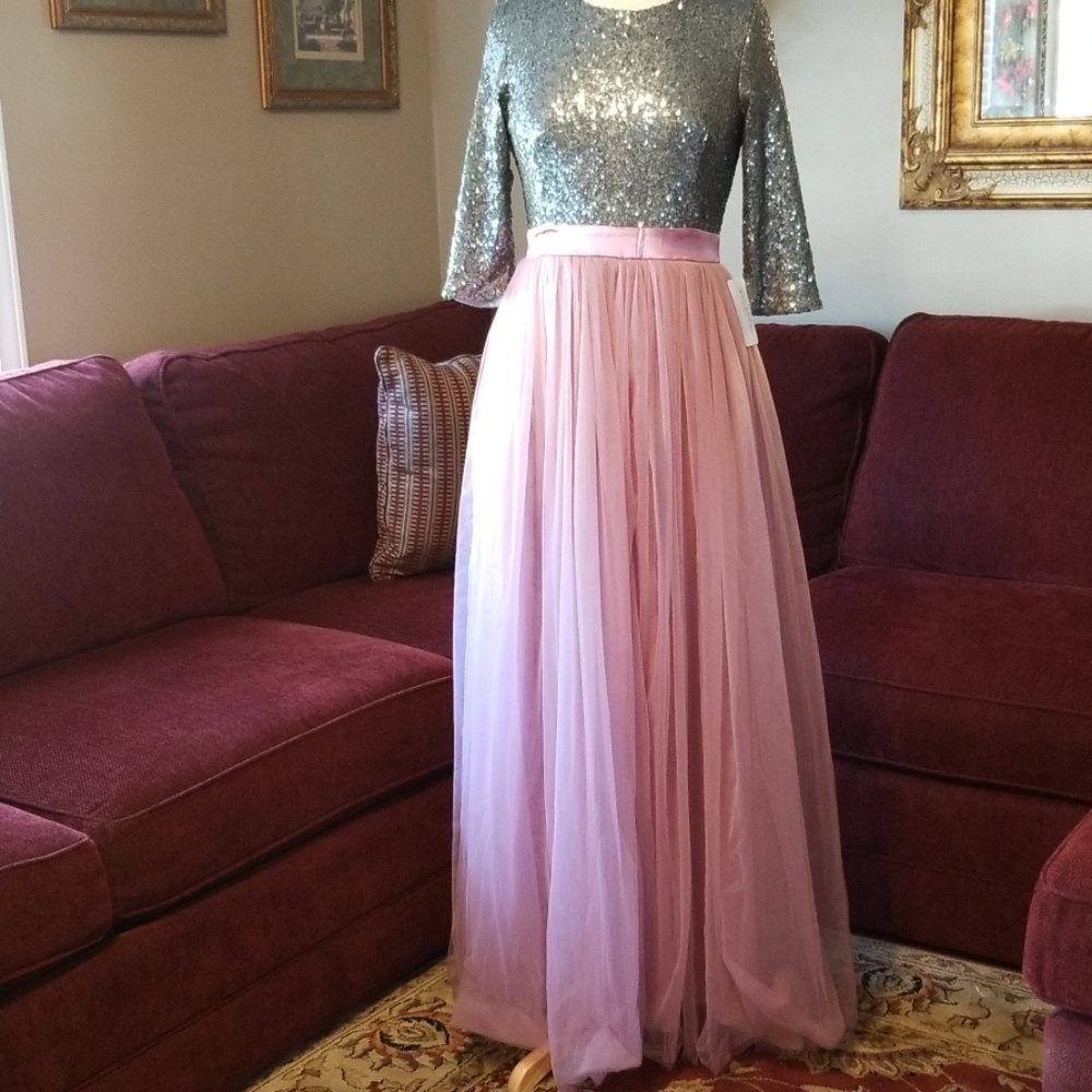 Elegant full length dress, Prom or Wedding,Special